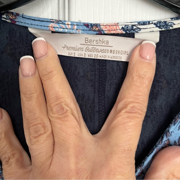 BERSHKA ZIP UP BOHO JACKET - Picture 10 of 15